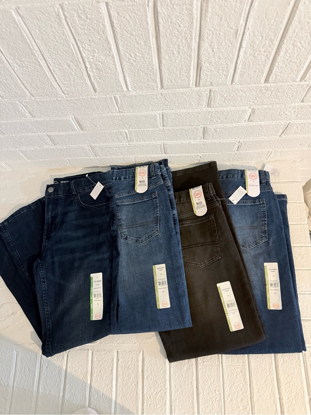 wonder nation Kids Jeans - Dark Blue, Medium Blue, Black